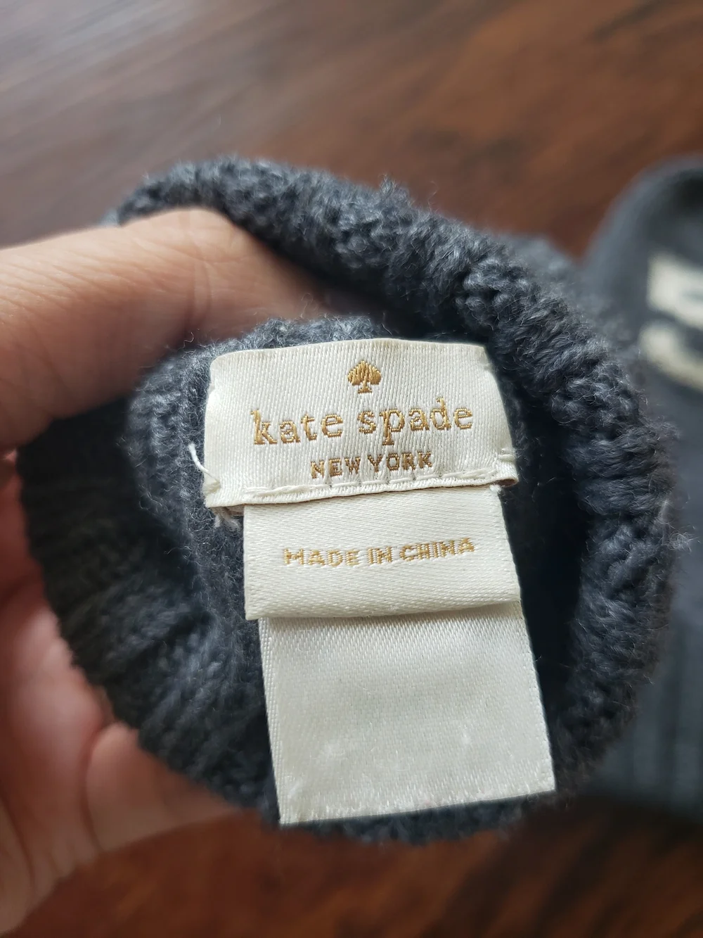 kate spade cozy gray
